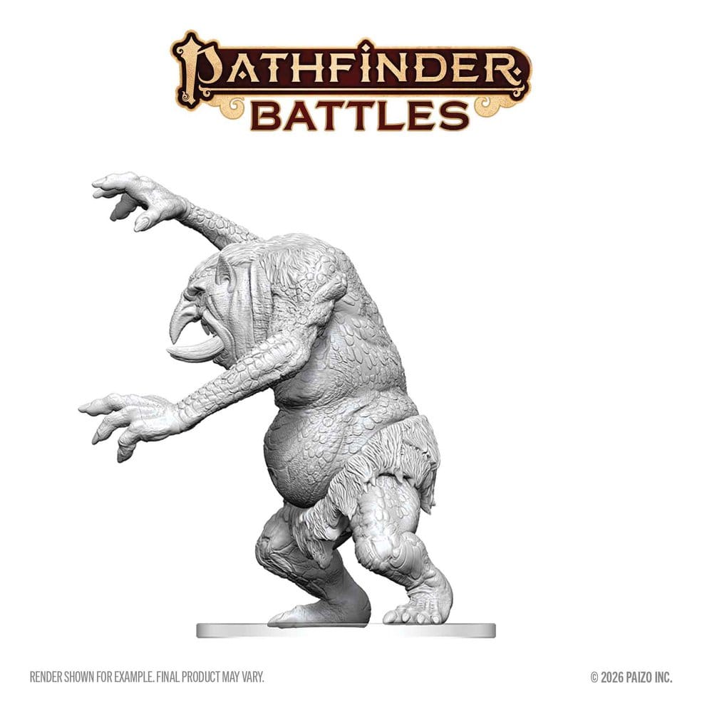 Pathfinder Battles Deep Cuts Obehandlad Minifigur Skogstroll 15 cm