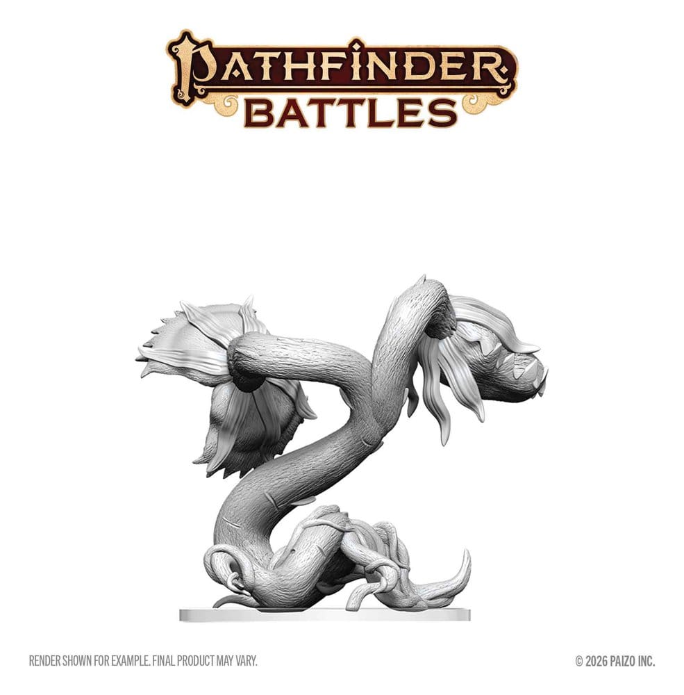 Pathfinder Battles Deep Cuts Omålade Minifigur Snapping Flytrap 15 cm
