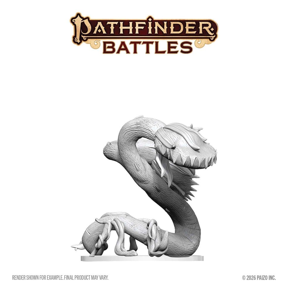 Pathfinder Battles Deep Cuts Omålade Minifigur Snapping Flytrap 15 cm