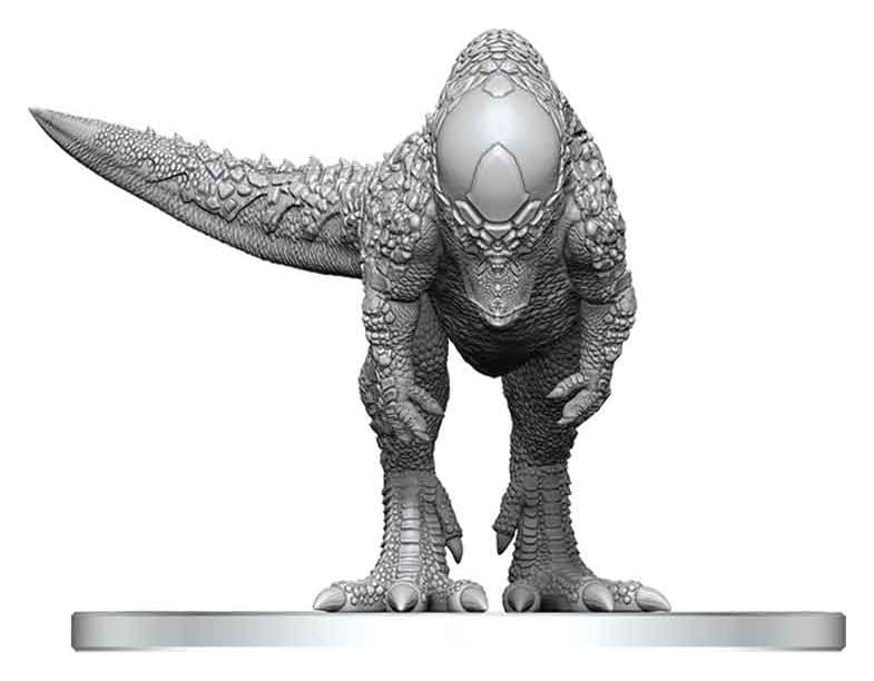 Pathfinder Battles Deep Cuts Omålade Miniatyrer Pachycephalosaurus 13 cm