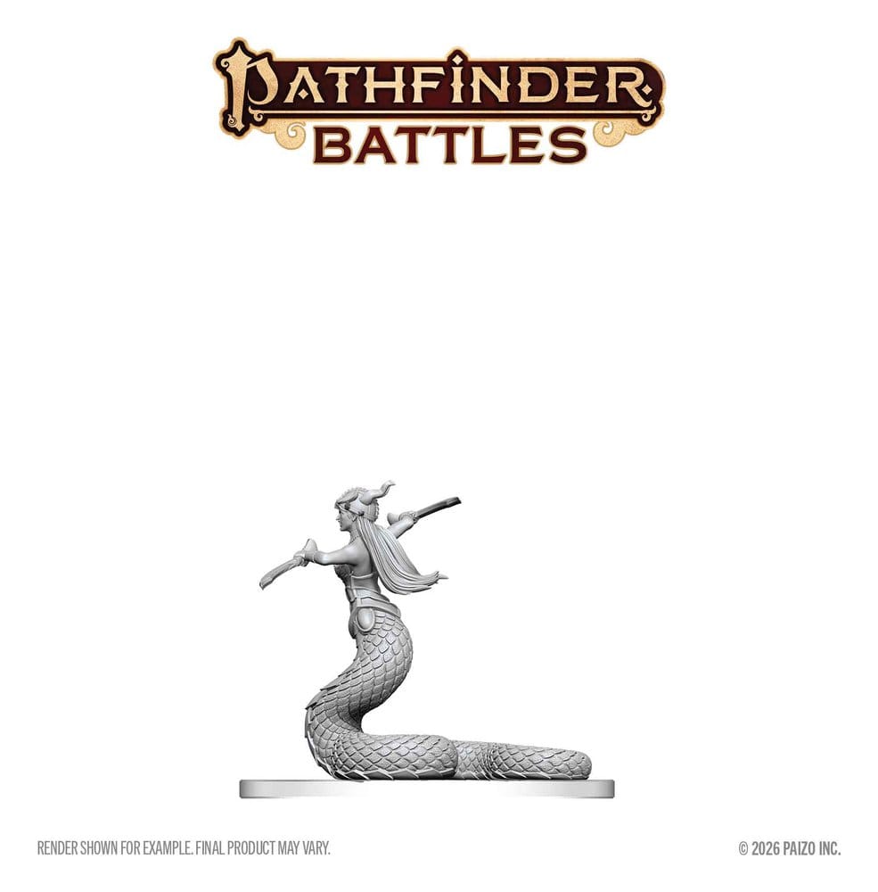 Pathfinder Battles Deep Cuts Omålade Miniatyr Lamia Matriark, 13 cm
