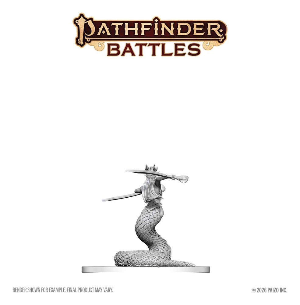 Pathfinder Battles Deep Cuts Omålade Miniatyr Lamia Matriark, 13 cm