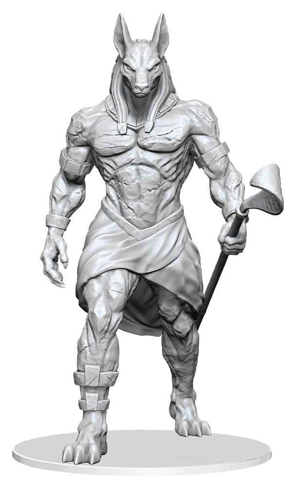 Pathfinder Deep Cuts Omålade Inplastade Miniatyr Jätte Animerad Figur