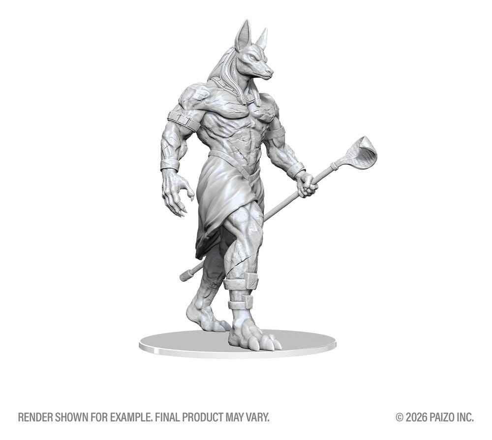 Pathfinder Deep Cuts Omålade Inplastade Miniatyr Jätte Animerad Figur