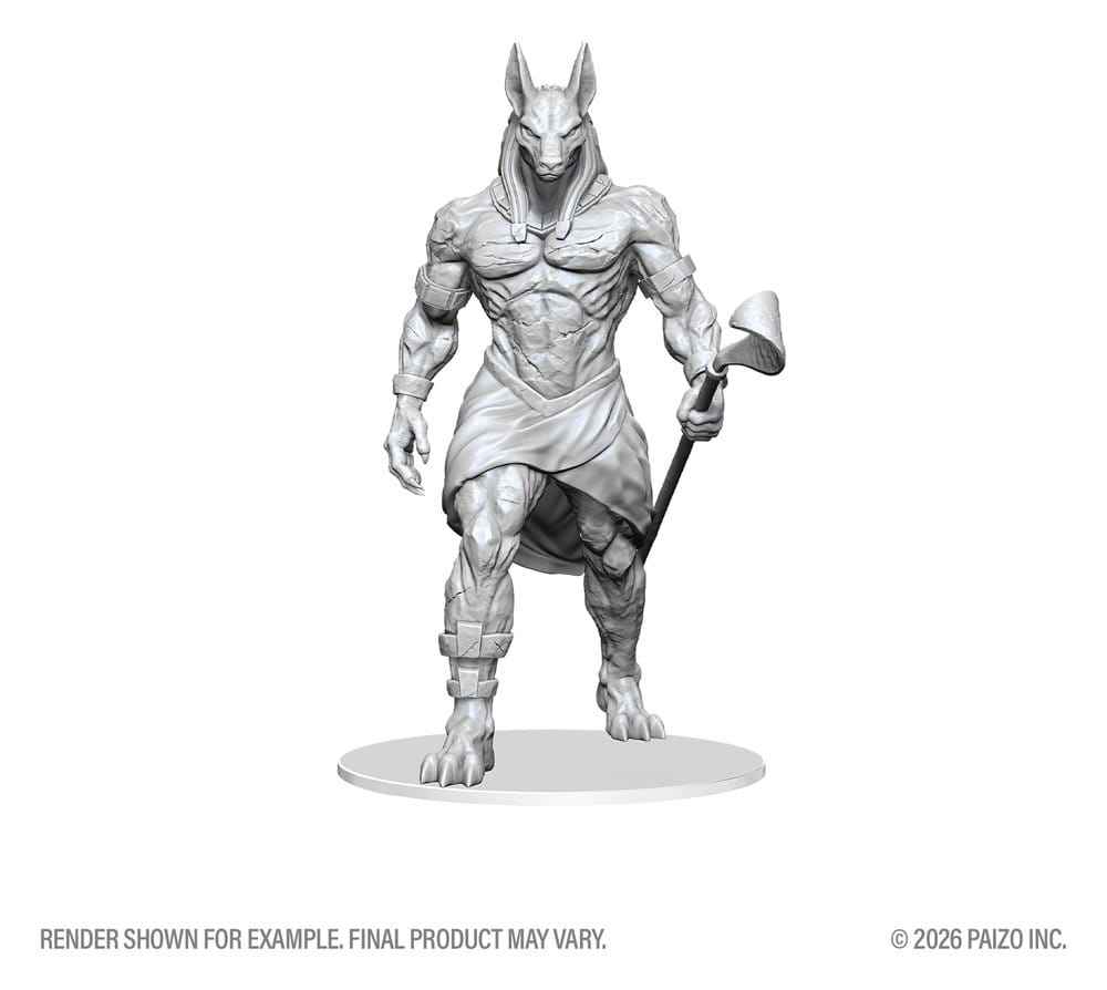 Pathfinder Deep Cuts Omålade Inplastade Miniatyr Jätte Animerad Figur