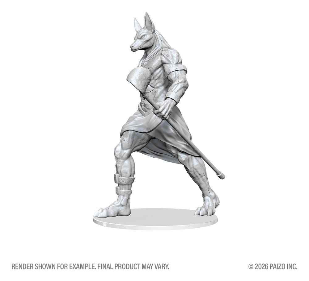 Pathfinder Deep Cuts Omålade Inplastade Miniatyr Jätte Animerad Figur
