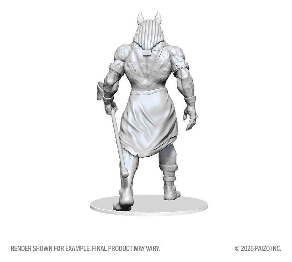 Pathfinder Deep Cuts Omålade Inplastade Miniatyr Jätte Animerad Figur