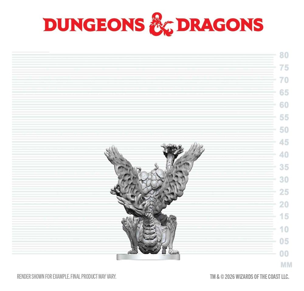 Dungeons & Dragons Nolzur's Marvelous Miniatures Omålade Miniatyr Mi-Go 14 cm