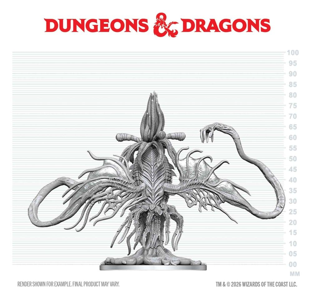 Dungeons & Dragons Nolzur's Marvelous Miniatures Omålade Miniatyr Elder Thing 20 cm