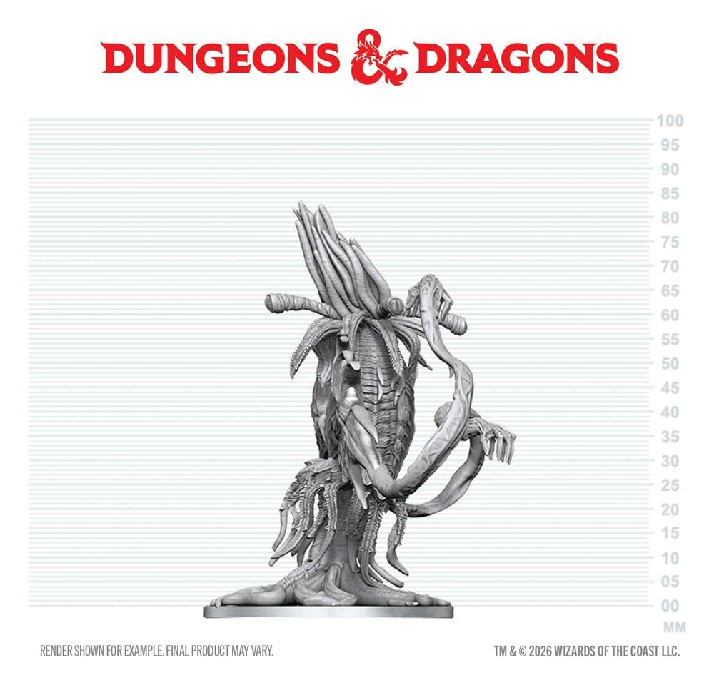 Dungeons & Dragons Nolzur's Marvelous Miniatures Omålade Miniatyr Elder Thing 20 cm