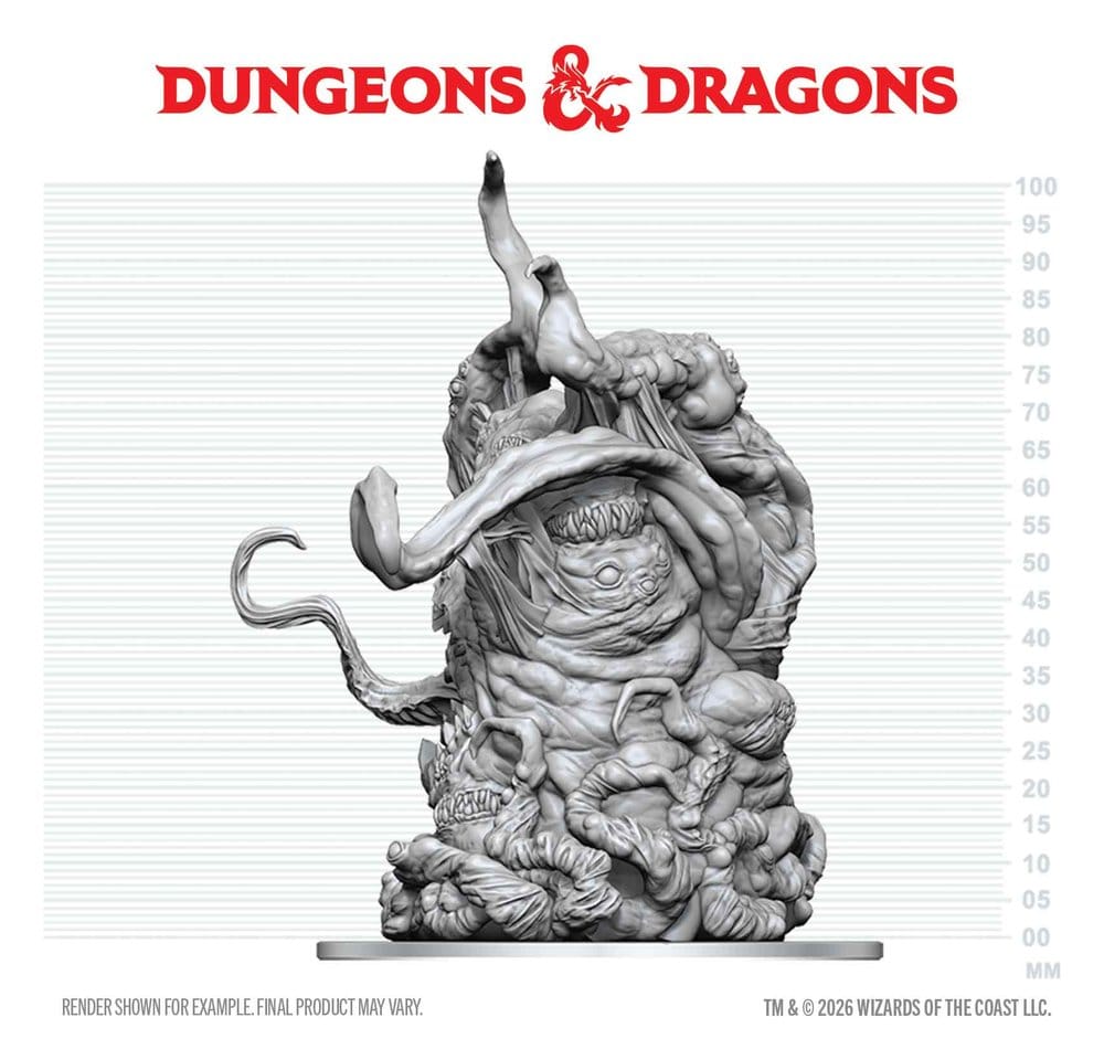 Dungeons & Dragons Nolzur's Marvelous Miniatures Omålade Figur Shoggoth 20 cm