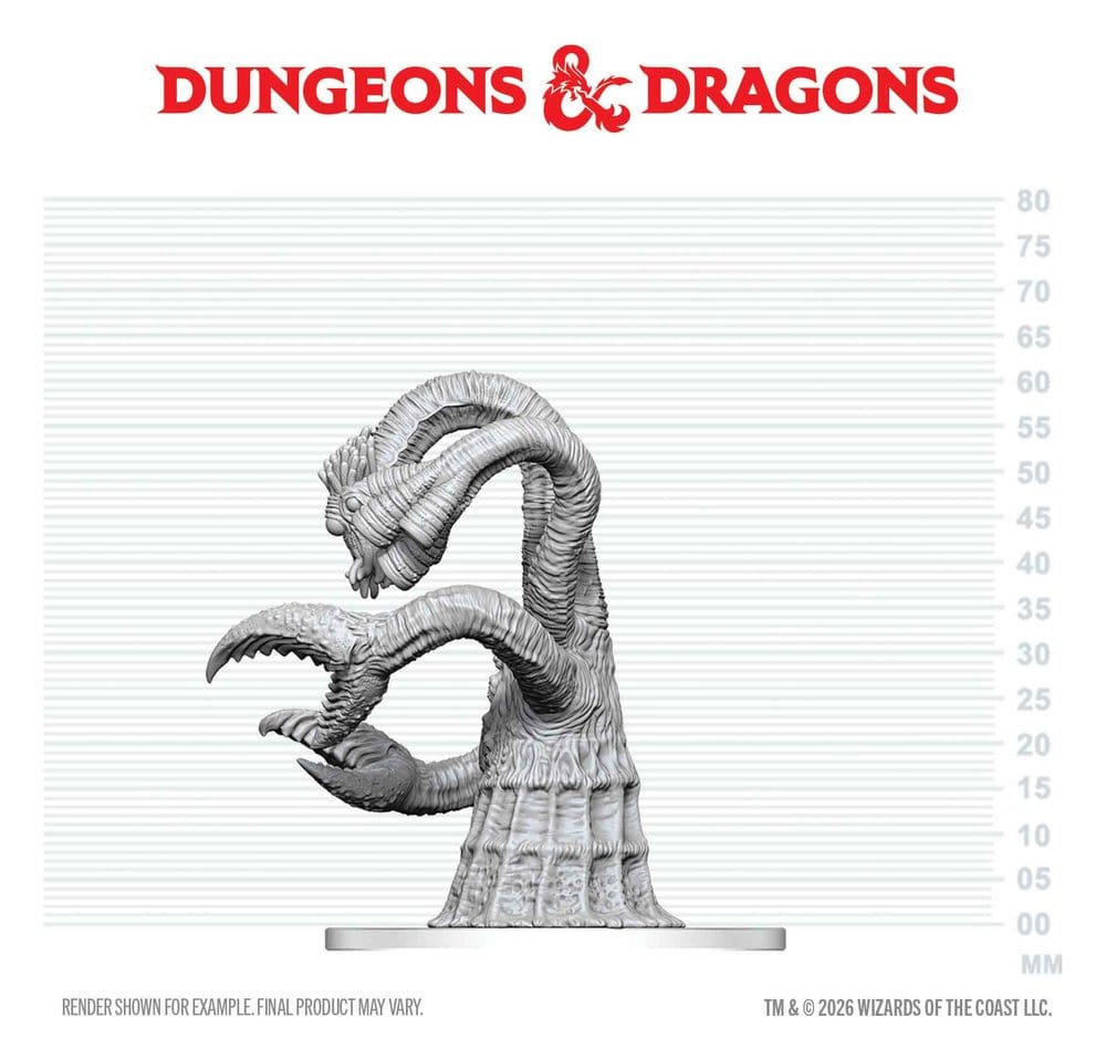 Dungeons & Dragons Nolzur's Marvelous Miniatures Omålade Miniatyrfigurer Yithian 14 cm