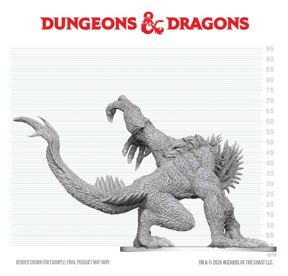 Dungeons & Dragons Nolzur's Marvelous Miniatures Omålade Miniatyrfigur Gug 20 cm