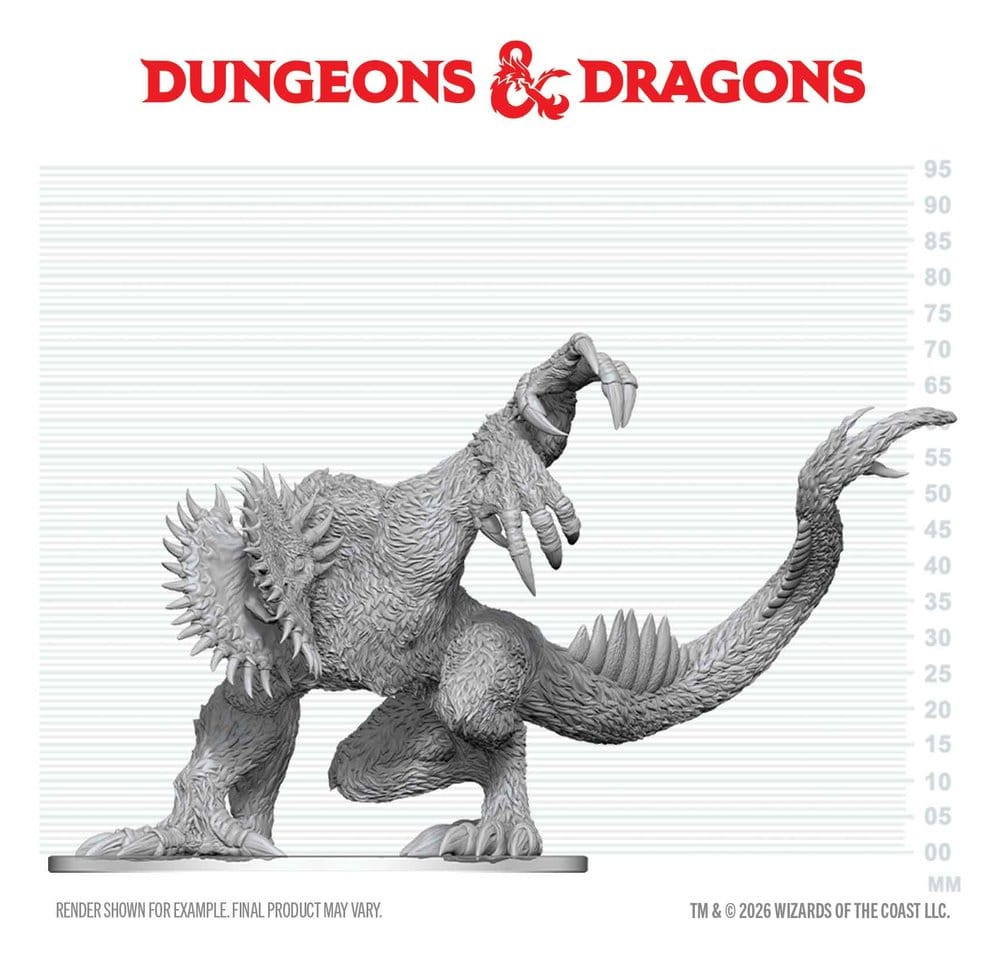 Dungeons & Dragons Nolzur's Marvelous Miniatures Omålade Miniatyrfigur Gug 20 cm