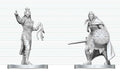 D&D Nolzur's Fantastiska Minifigurer Mini Figurer Drow Elitesoldat & Drow Prästinna av Lolth 13 cm