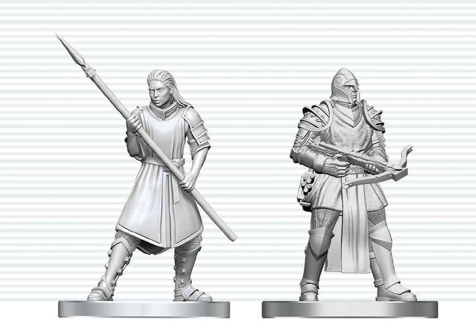 D&D Nolzur's Marvelous Miniatures Minifigurer Stadsbevakarna 13 cm