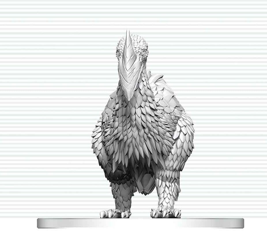 D&D Nolzur's Marvelous Miniatures Miniatyrfigur Yxa Näbb 4 cm