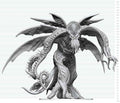 D&D Nolzur's Marvelous Miniatures Ospelad Miniatyr Cthulhu 20 cm