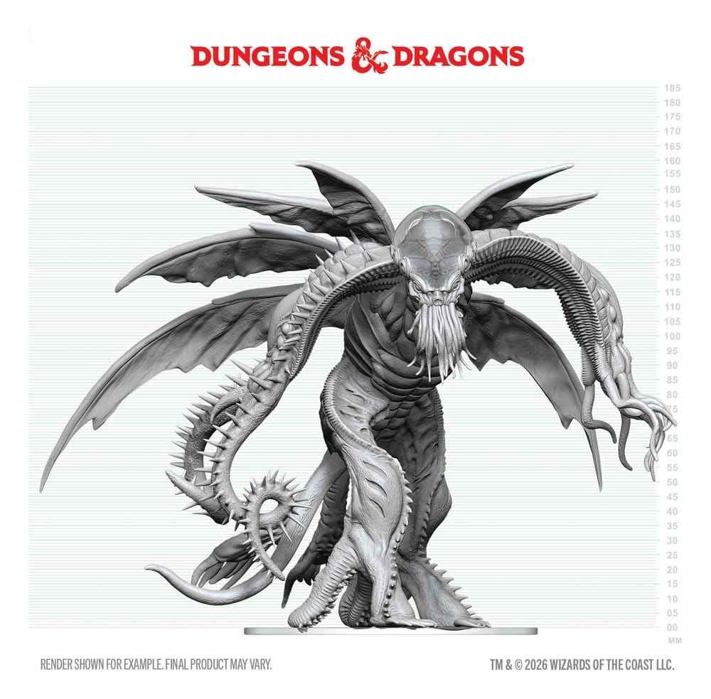 D&D Nolzur's Marvelous Miniatures Ospelad Miniatyr Cthulhu 20 cm