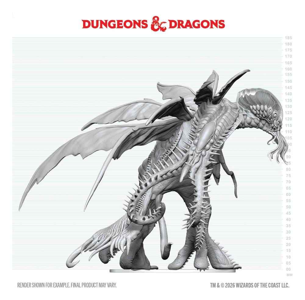D&D Nolzur's Marvelous Miniatures Ospelad Miniatyr Cthulhu 20 cm