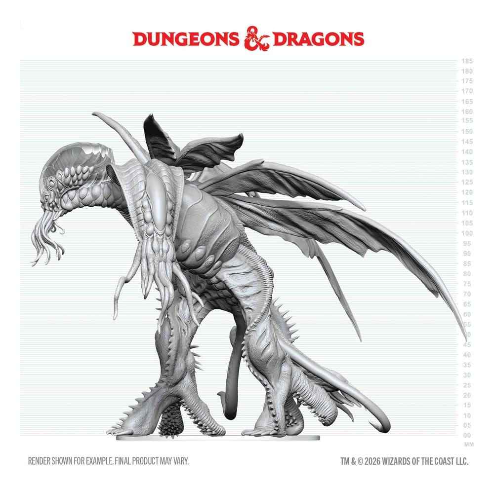 D&D Nolzur's Marvelous Miniatures Ospelad Miniatyr Cthulhu 20 cm