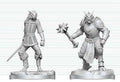 Dungeons & Dragons Nolzur's Marvelous Miniatures Omålade Minifigurer Dragonborn Paladin och Dragonborn Squire, 14 cm