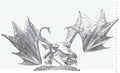 Dungeons & Dragons Nolzur's Marvelous Miniatures Omålade Miniatyr Ung Safirdrake 20 cm