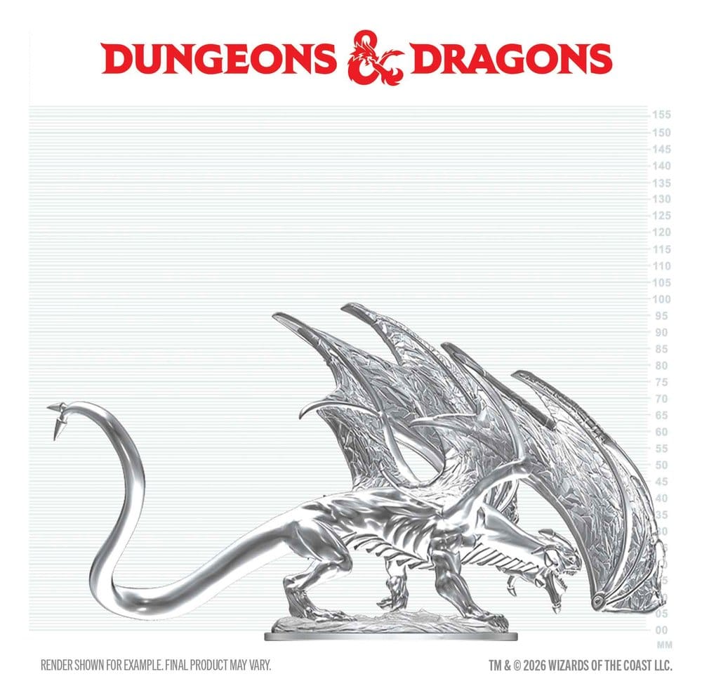 Dungeons & Dragons Nolzur's Marvelous Miniatures Omålade Miniatyr Ung Safirdrake 20 cm
