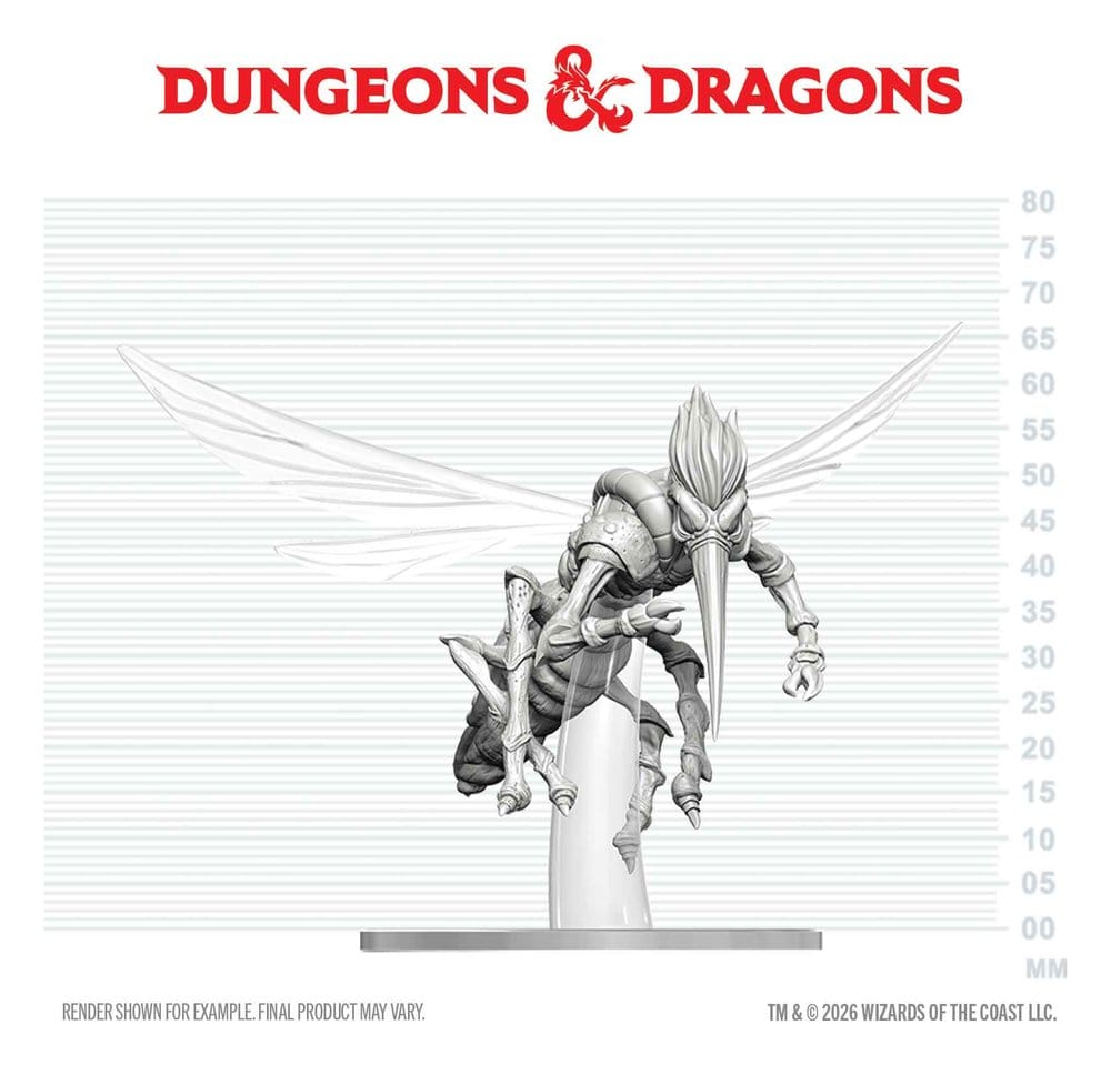 Dungeons & Dragons Nolzur's Marvelous Miniatures Unpainted Miniature Chasme 17 cm