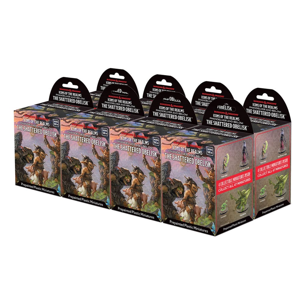 D&D Icons of the Realms: Phandelver and Below: The Shattered Obelisk (Set #29) Booster Brick (8) Wizkids