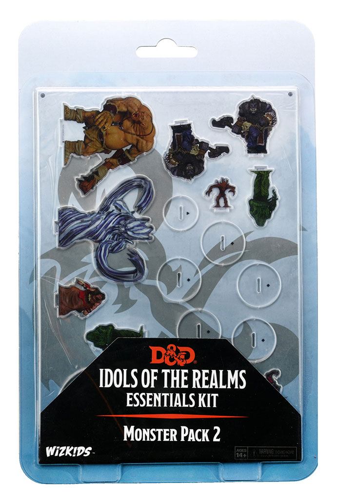D&D Icons of the Realms Miniatures Essentials 2D Miniatures - Monster Pack #2 Wizkids