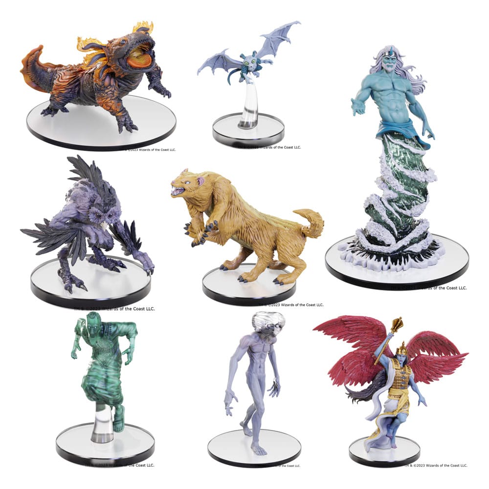 D&D Icons of the Realms förmålade Miniatyrer: Resor genom den Strålande Citadel - Monster Box Set Wizkids