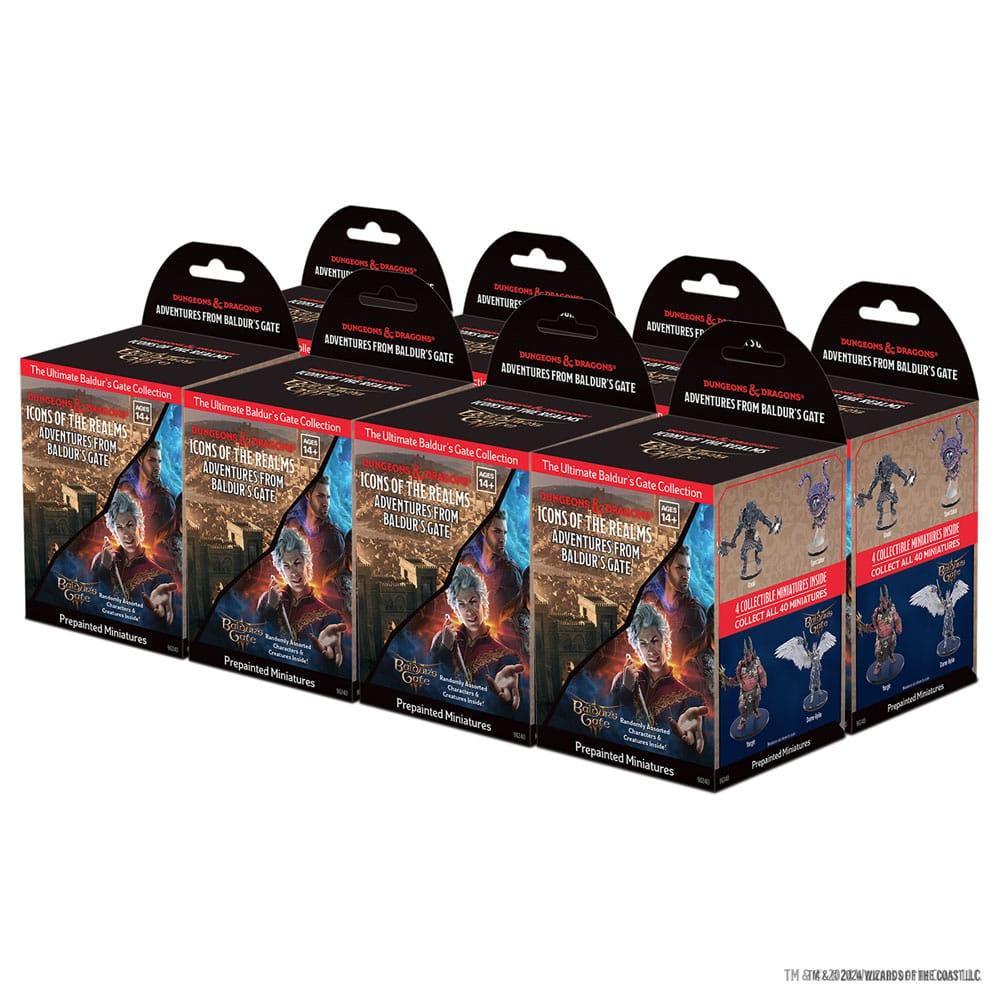 D&D Icons of the Realms: Baldur's Gate Äventyr Booster Brick (8) Wizkids