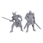 D&D Nolzur's Marvelous Miniatures: Omålade Figurer Ulder Ravengard & Zevlor Wizkids