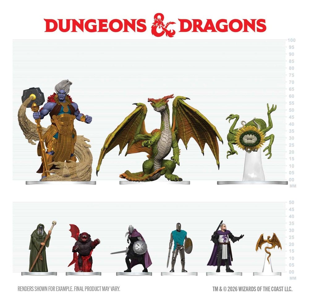 D&D Icons of the Realms Booster Brick Adventures in Faerûn 10 pcs. (Set 41) 13 cm