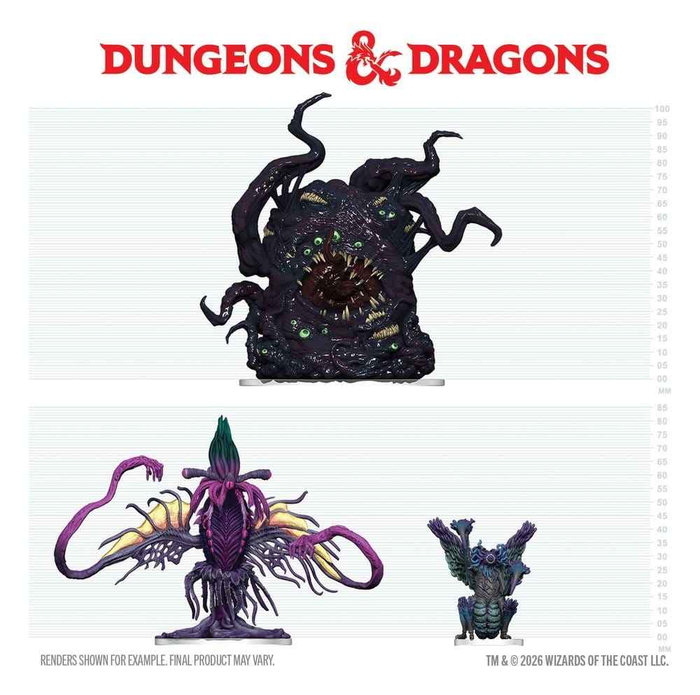 D&D Ikoner från Rikena Förmål Förmål Förmål Förmål Eldritch Fiender från Ravenloft, Förmål Förmål Förmål Förmål Förmål Målad Miniatyrset
