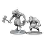 Pathfinder Deep Cuts Omålade Miniatyrer: Varg & Vargbock Wizkids