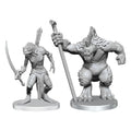 Pathfinder Deep Cuts Omålade Miniatyrer: Xulgath Skirmisher & Stoneliege Wizkids