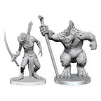 Pathfinder Deep Cuts Omålade Miniatyrer: Xulgath Skirmisher & Stoneliege Wizkids