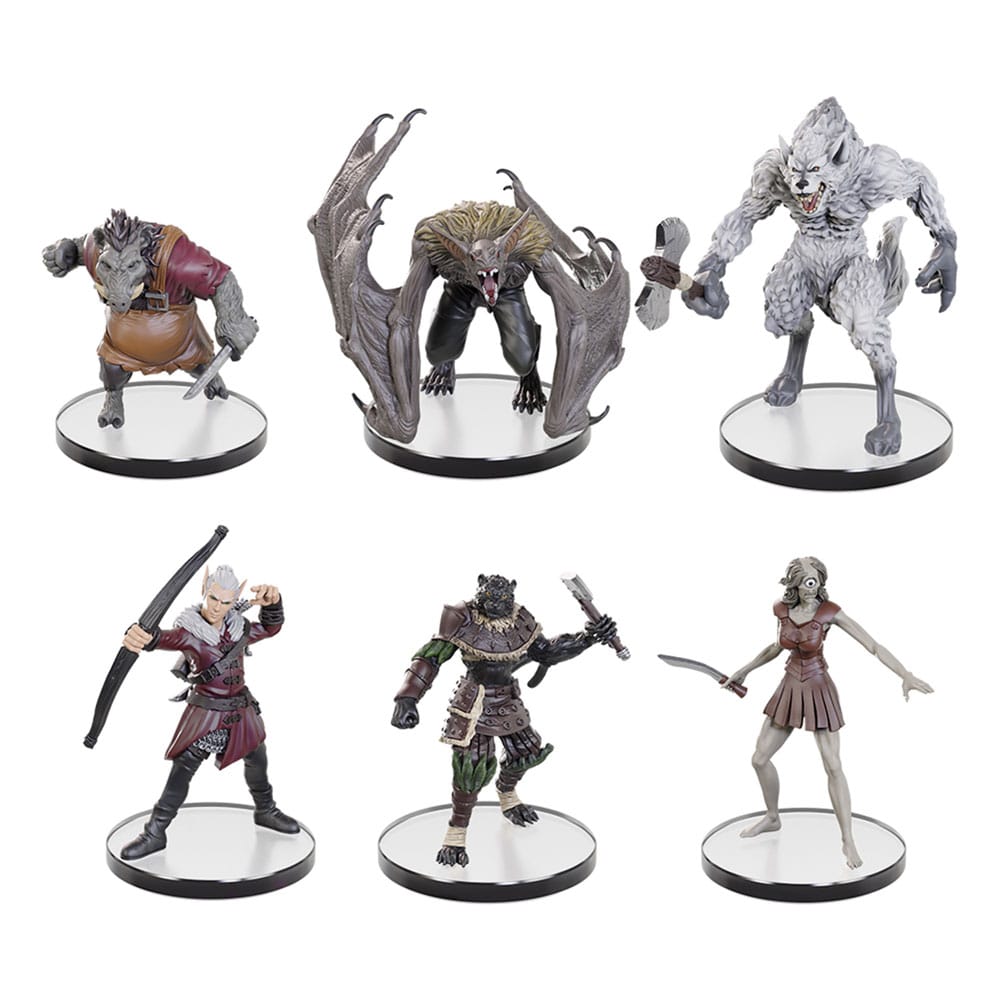 Pathfinder Battles förmålade Miniatyrer 6-Pack Forest Stalkers Boxed Set Wizkids