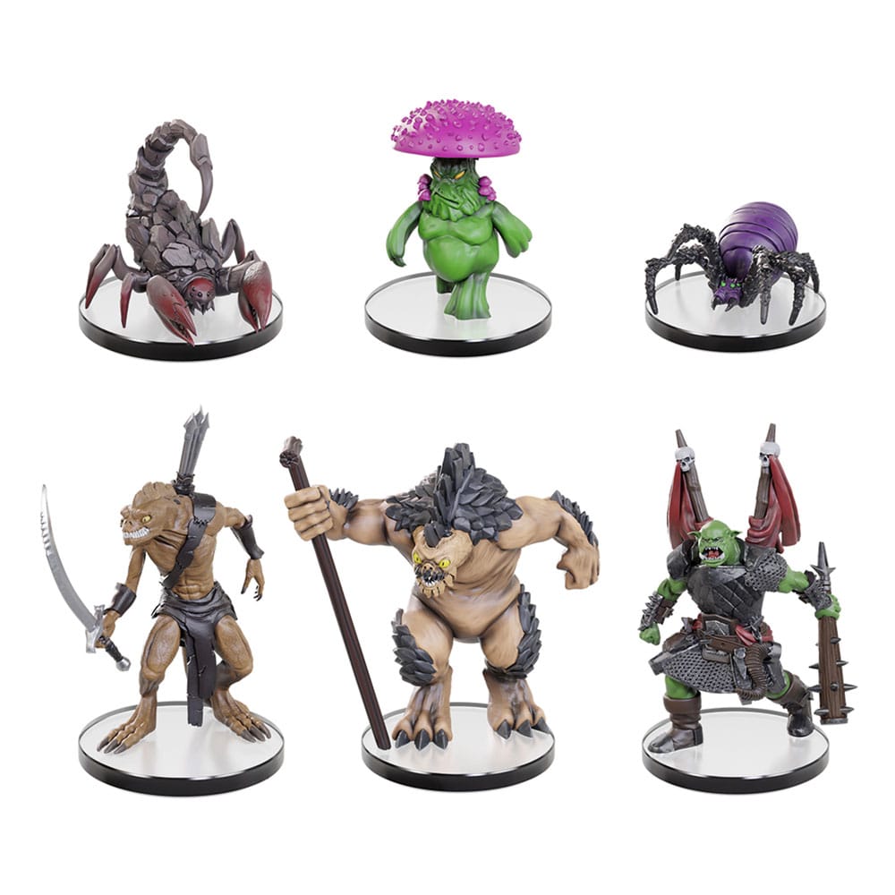 Pathfinder Battles förmålade Miniatyrer 6-Pack Cave Lurkers Boxed Set Wizkids