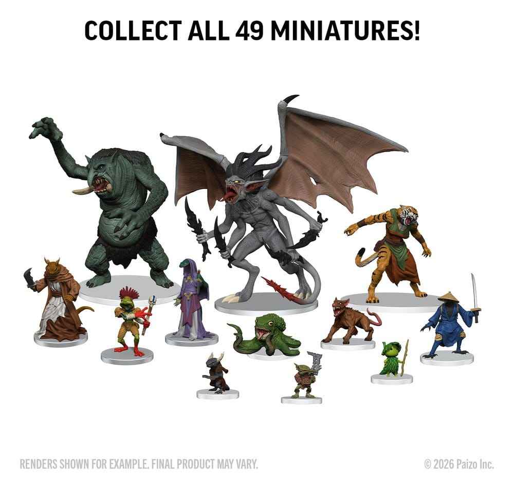 Pathfinder Battles: Monster Core Booster Brick (10-pack)