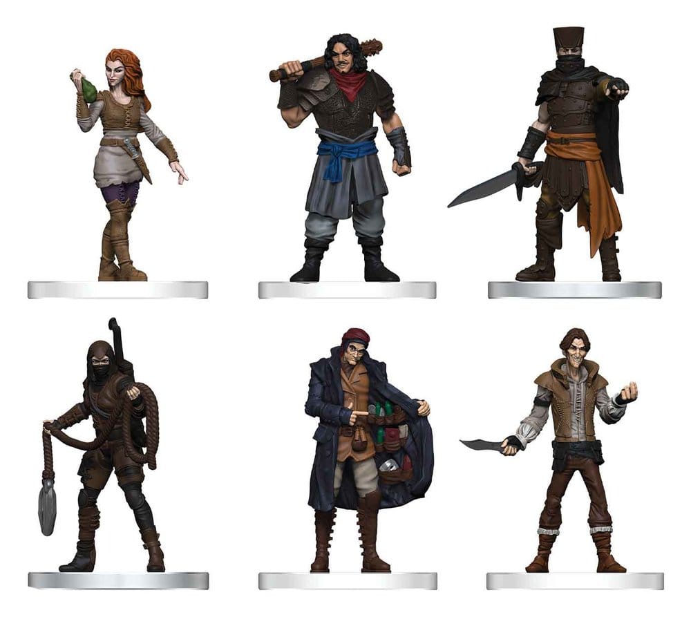 Pathfinder Battles Färdigmålade Figurer – Kriminella, 20 cm