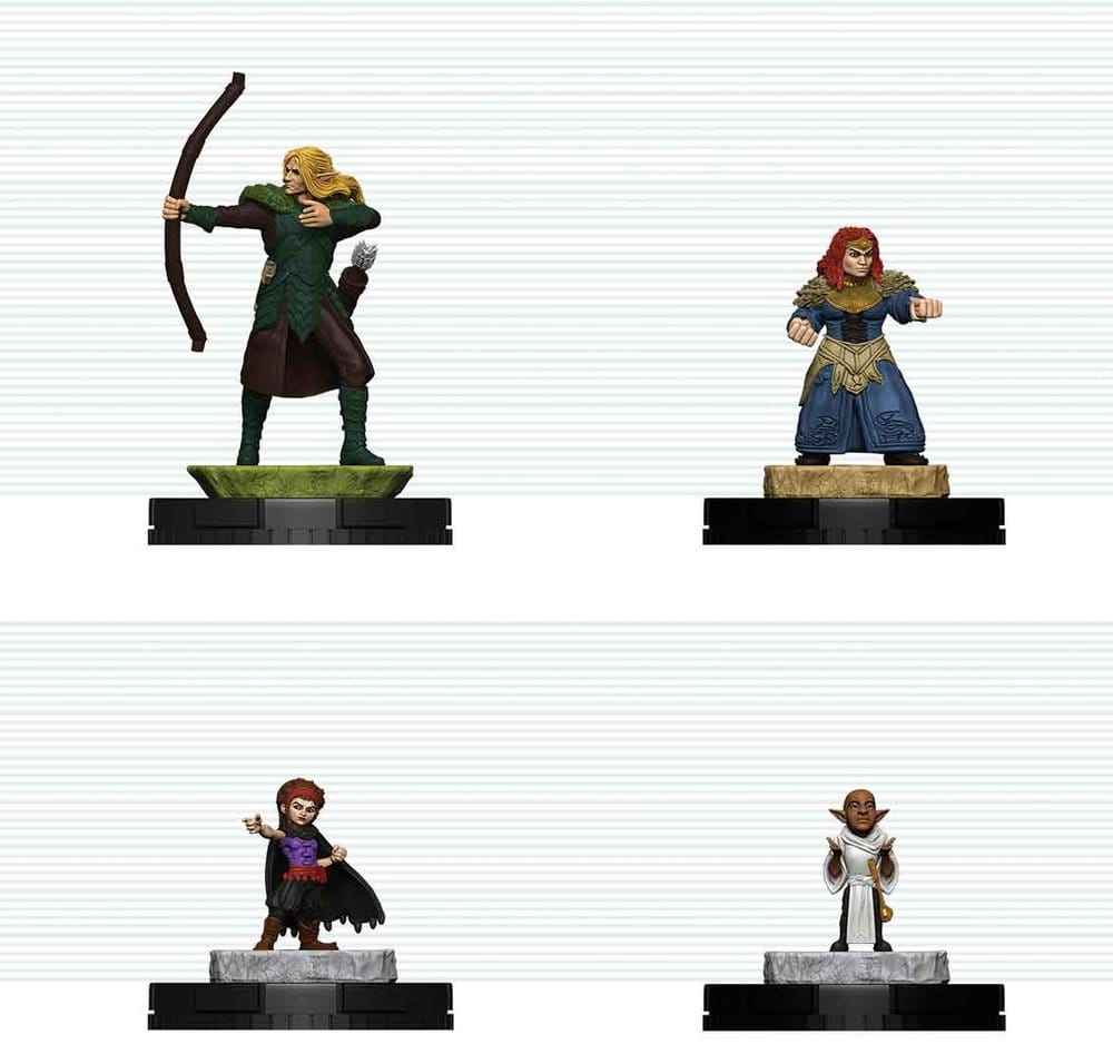 Dungeons & Dragons HeroClix 400: Figuren Set Äventyrspartiet 1