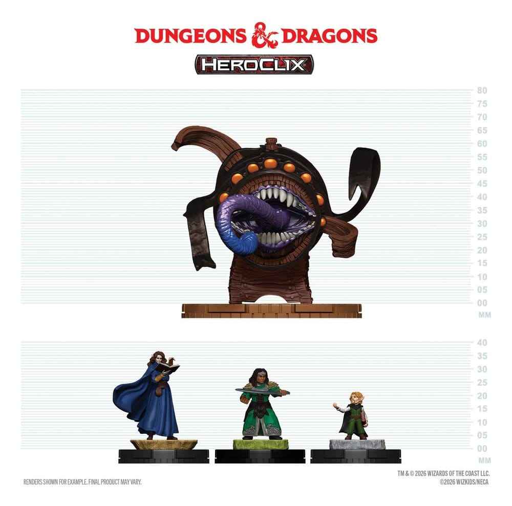 Dungeons & Dragons HeroClix: Figursats Taverndrama 18 cm