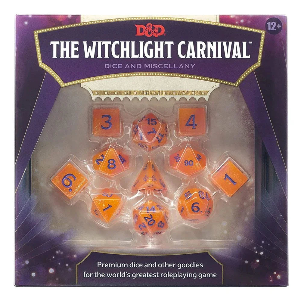 Dungeons & Dragons RPG Tärningsset Witchlight Carnival Wizards of the Coast