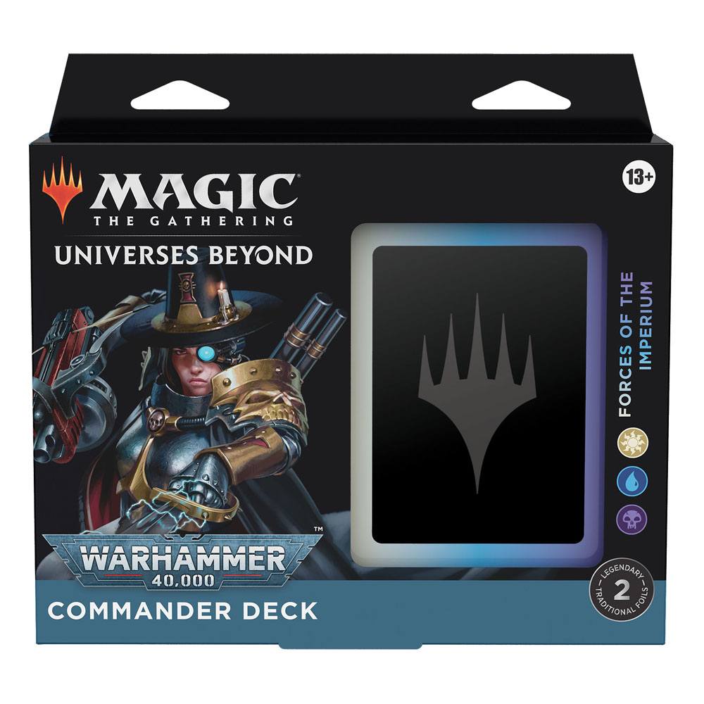 Magic the Gathering Universes Beyond: Warhammer 40,000 Commander Decks Display (4) english