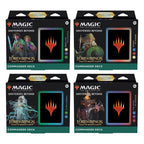 Magic the Gathering Sagan om Ringen: Berättelser från Midgård Commander Decks Display (4) på engelska