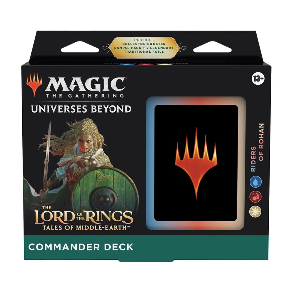Magic the Gathering Sagan om Ringen: Berättelser från Midgård Commander Decks Display (4) på engelska