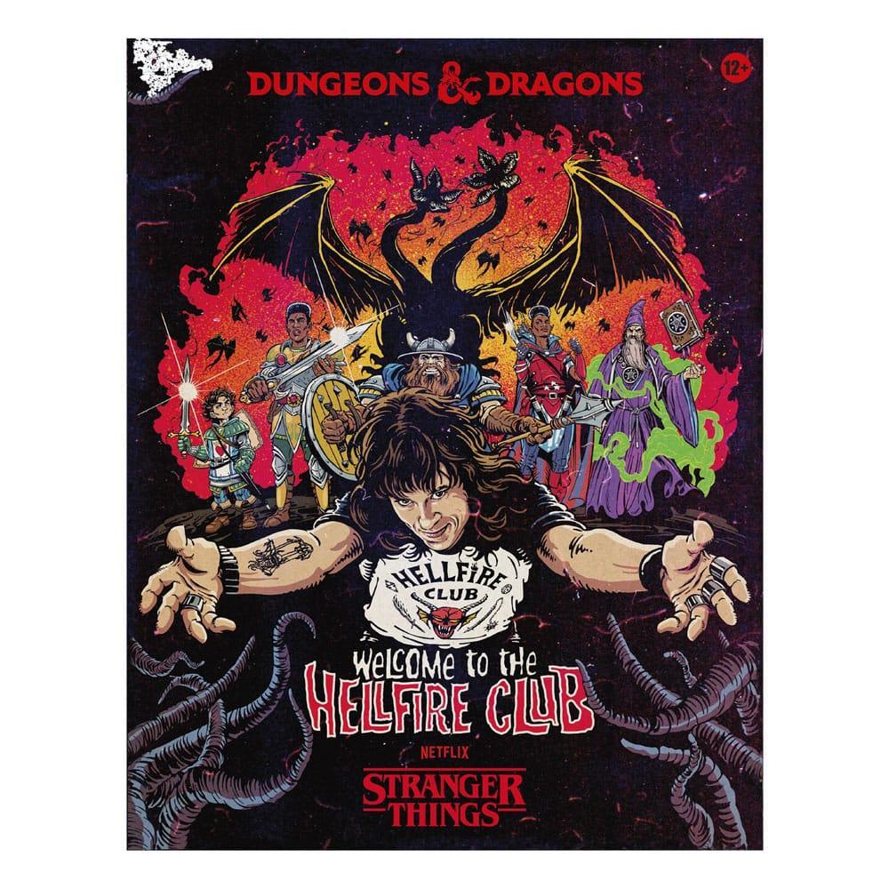 Dungeons & Dragons Brädspel Stranger Things: Välkommen till Hellfire Club Wizards of the Coast